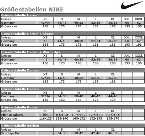 nike herren größentabelle schuhe|intersport Nike größentabelle.